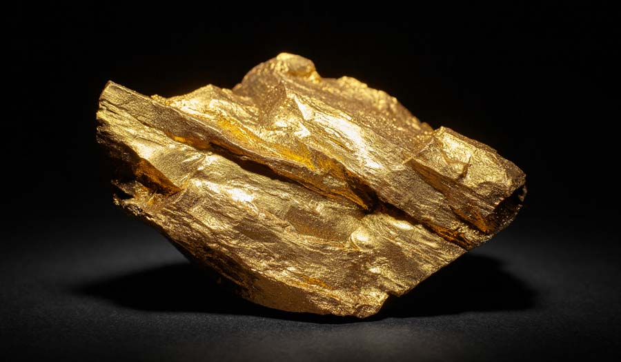 A block of gold